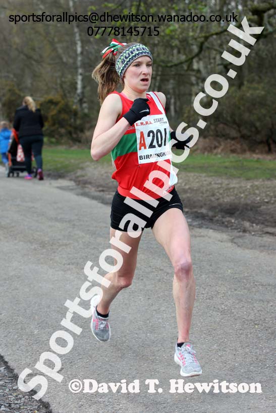 Senior womens English National 6 Stage Road Relay, 2016 English National 12 and 6 Stage Road Relays, Sutton Coldfield, Birmingham. Photo: David T. Hewitson/Sports for All Pics